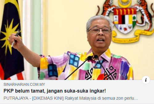 Covid 19 Artikel Pilihan Pkp Belum Tamat Jangan Suka Suka Ingkar
