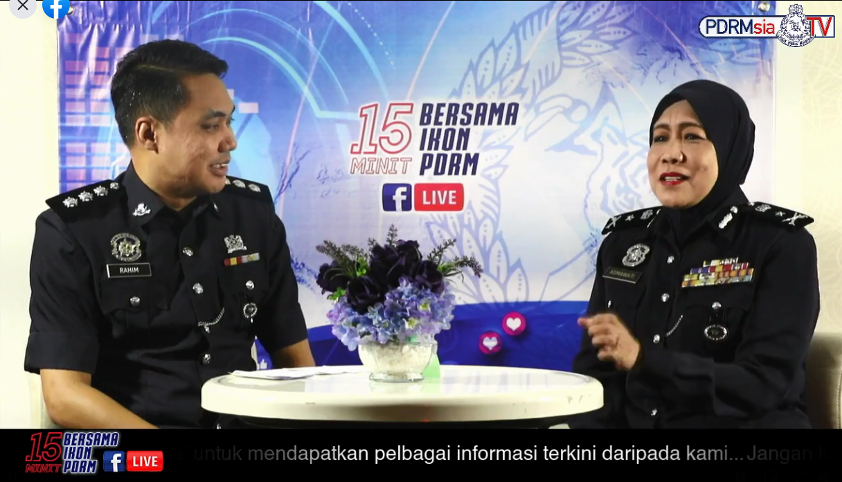 Live 15 Minit Bersama Ikon Pdrm Perspepsi Masyarakat Terhadap Pdrm