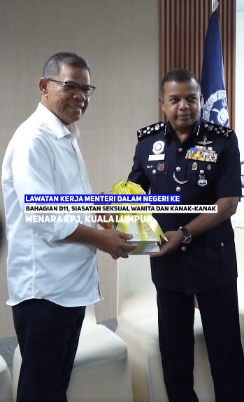 Video Pilihan Timbalan Kpn Iringi Mdn Dalam Lawatan Kerja Ke Bahagian D11 Jsj Bukit Aman