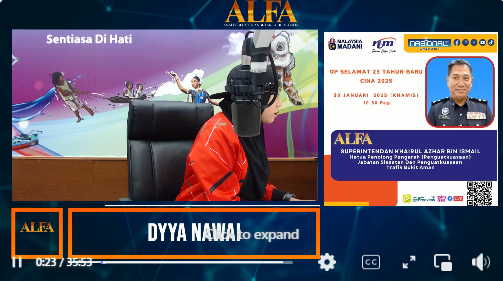 Live Segmen Alfa Di Nasional Fm Op Selamat 23 Tahun Baharu Cina 2025