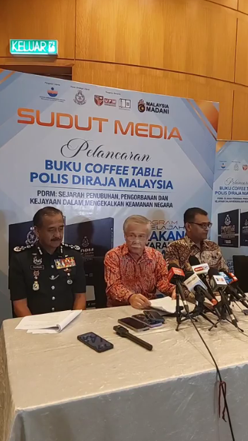 Live Sidang Media Sempena Pelancaran Buku Coffee Table Pdrm