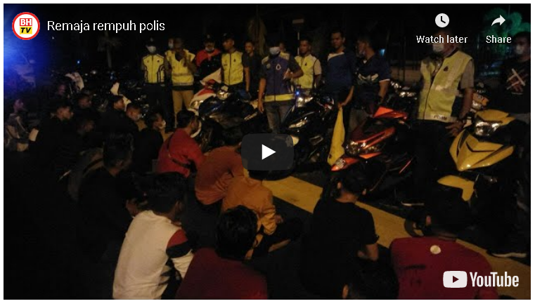 Pkpb Covid 19 Artikel Pilihan Polis Cedera Dilanggar Mat Rempit