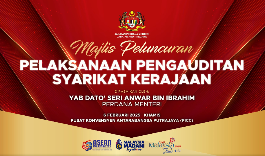 Live Majlis Peluncuran Pelaksanaan Pengauditan Syarikat Kerajaan