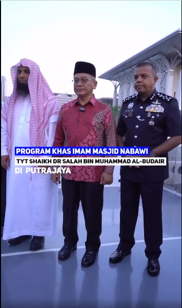 VIDEO PILIHAN: TIMBALAN KPN MERIAHKAN PROGRAM KHAS SEMPENA KUNJUNGAN TYT SHEIKH DR. SALAH MUHAMMAD AL-BUDAIR KE MALAYSIA