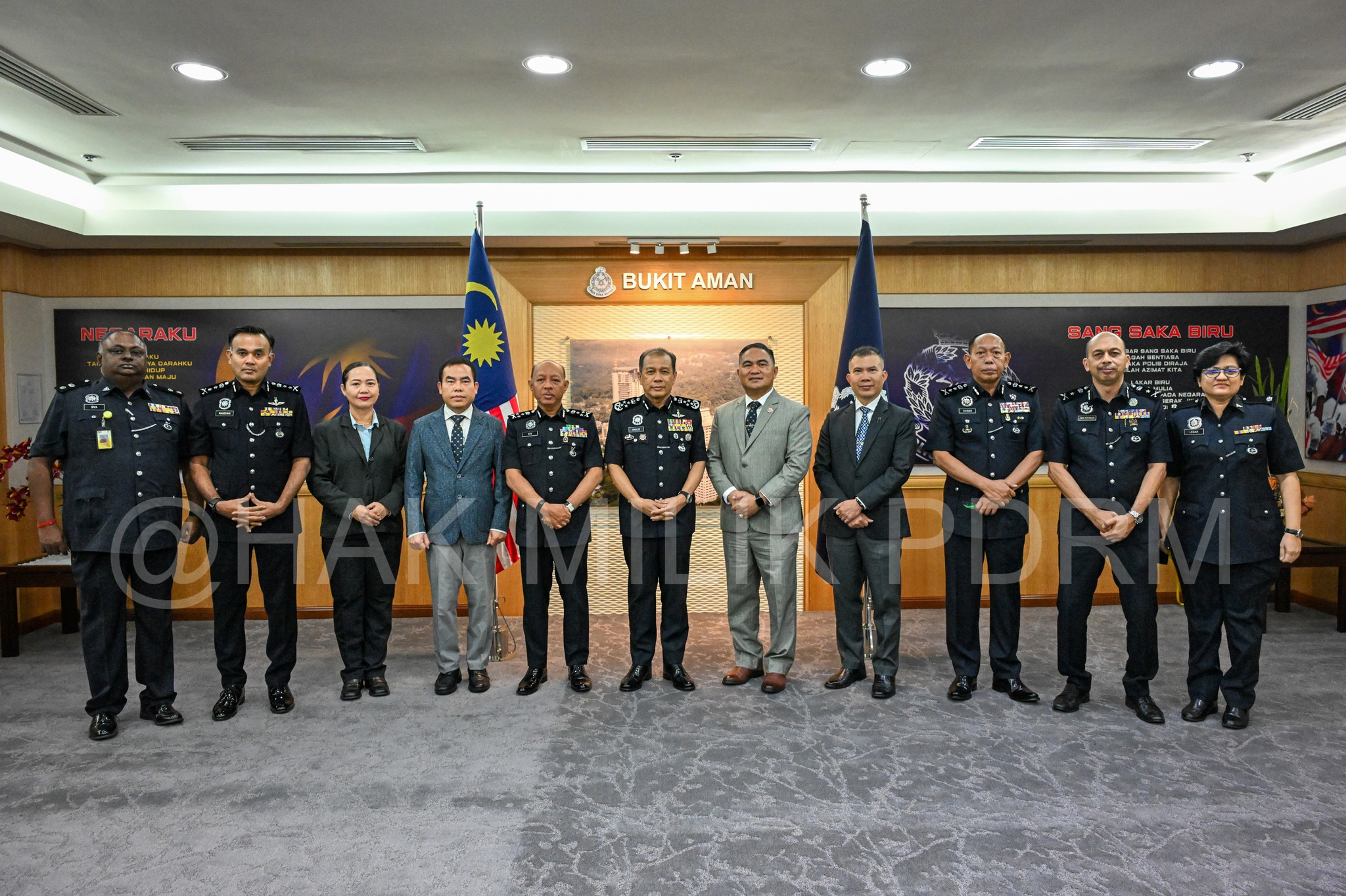 KPN TERIMA KUNJUNGAN HORMAT PENGARAH EKSEKUTIF SEKRETARIAT ASEANAPOL