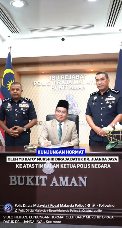Video Pilihan Kunjungan Hormat Oleh Dato Murshid Diraja Datuk Dr Juanda Jaya