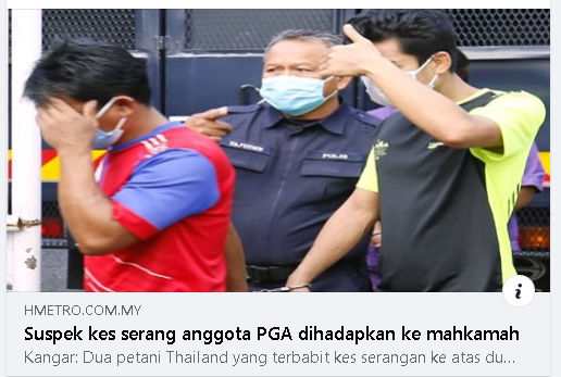 Artikel Pilihan Suspek Kes Serang Anggota Pga Dihadapkan Ke Mahkamah