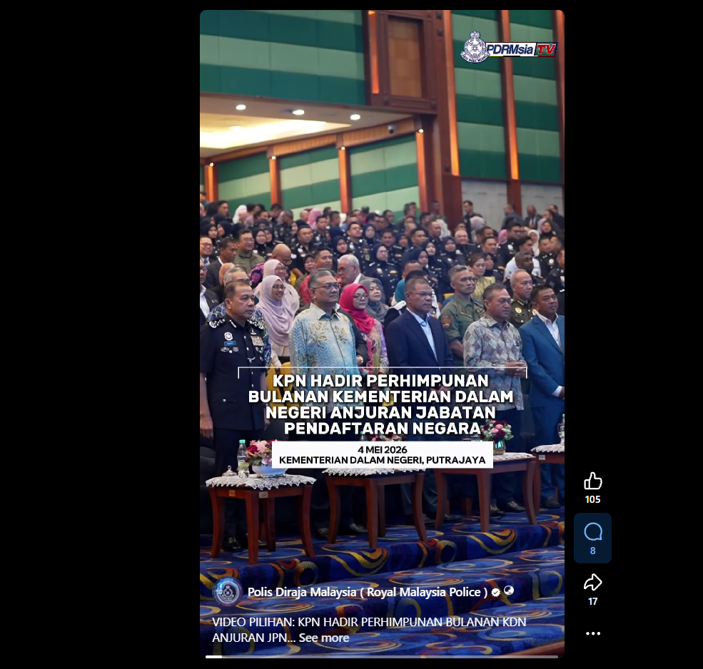 Video Pilihan Kpn Hadir Perhimpunan Bulanan Kdn Anjuran Jpn