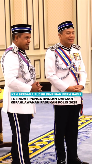 Video Pilihan Dkpp 2025 Kpn Bersama Pucuk Pimpinan Pdrm Hadir Istiadat Pengurniaan Darjah Kepahlawanan Pasukan Polis 2025