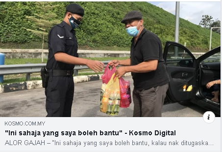Artikel Pilihan Penghargaan Orang Awam Buat Frontliners