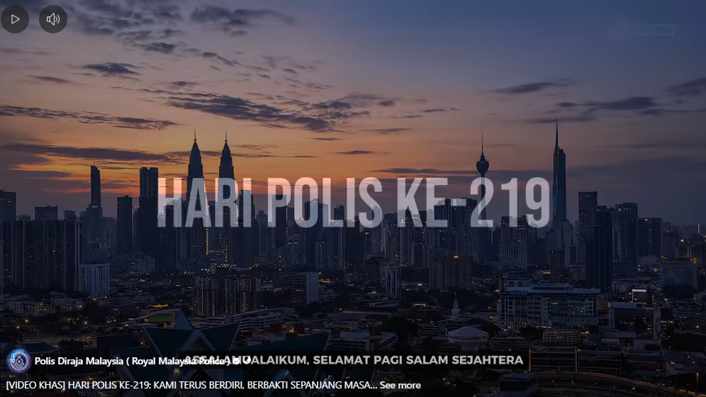 Video Khas Hari Polis Ke 219 Kami Terus Berdiri Berbakti Sepanjang Masa