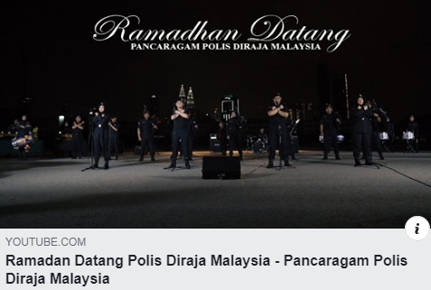 Covid 19 Video Pilihan Lagu Khas Ramadhan Datang Oleh Pancaragam Pdrm