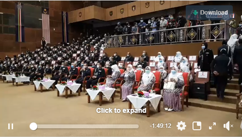Live Majlis Serah Terima Tugas Timbalan Ketua Polis Negara Dan Naib Pengerusi Perkep Malaysia