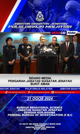 VIDEO PILIHAN: SIDANG MEDIA PENGARAH JABATAN SIASATAN JENAYAH