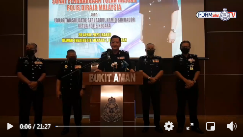 Pdrmtolakrasuah Live Sidang Media Ketua Polis Negara