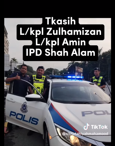 #BiarJasaJadiKenangan VIDEO PILIHAN: PENGHARGAAN ORANG AWAM KEPADA PDRM