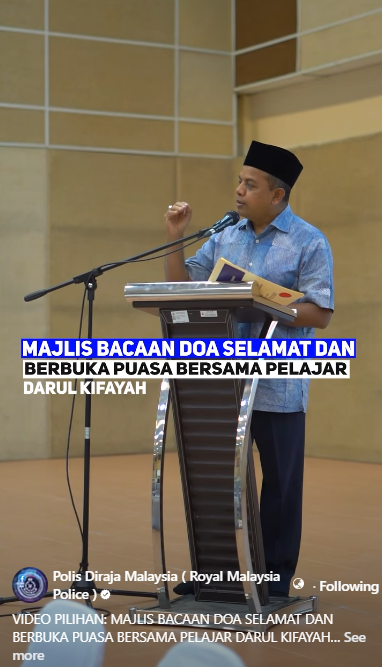 Video Pilihan Majlis Bacaan Doa Selamat Dan Berbuka Puasa Bersama Pelajar Darul Kifayah