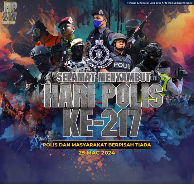 Hari Polis Ke 217 Perutusan Ketua Polis Negara Sempena Sambutan Peringatan Hari Polis Ke 217 Tahun 2024