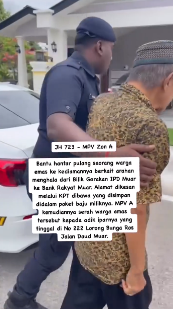 Biarjasajadikenangan Video Pilihan Anggota Polis Muar Prihatin Nasib Warga Emas
