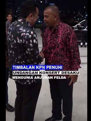 Video Pilihan Timbalan Kpn Penuhi Undangan Konsert Desaku Mendunia Anjuran Felda