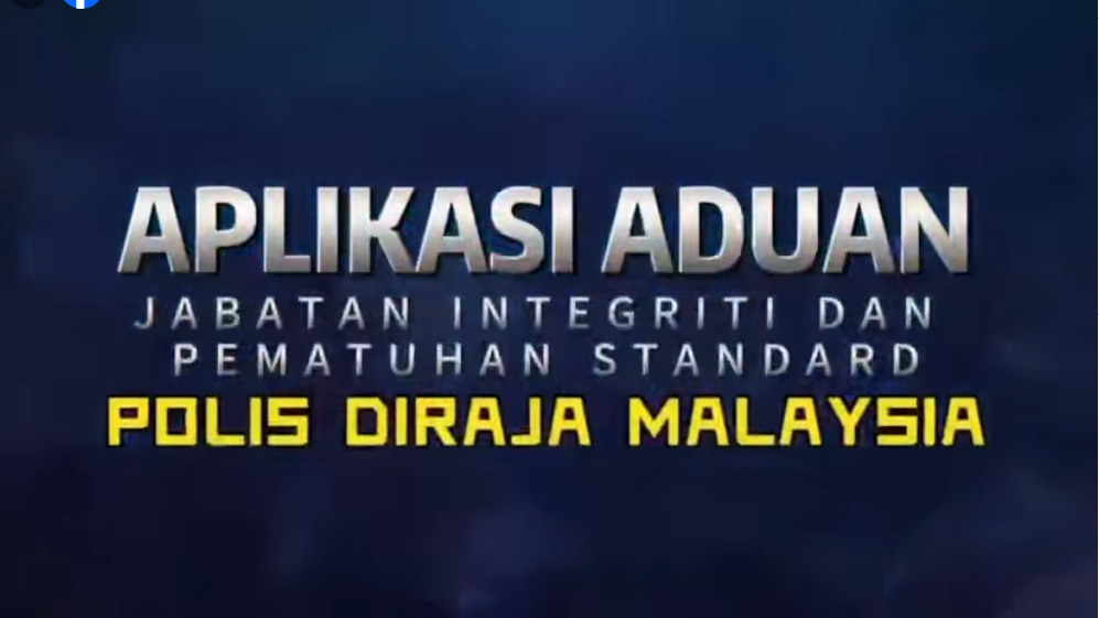 Video Pilihan Hebahan Aplikasi Aduan Jips Pdrm Integriti Di Hujung Jari Anda