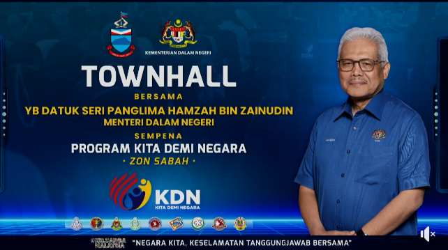 Sesi Townhall Bersama Yb Datuk Seri Panglima Hamzah Bin Zainudin