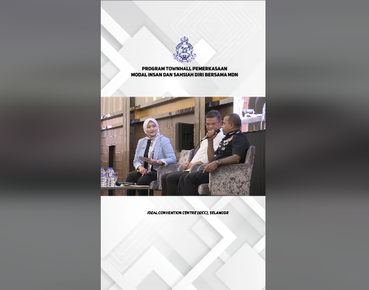 Video Pilihan Program Townhall Pemerkasaan Modal Insan Dan Sahsiah Diri Bersama Mdn
