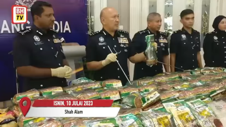 Waragainstdrugs Video Pilihan Dadah 222 Kilogram Bernilai Rm7 42 Juta Dirampas