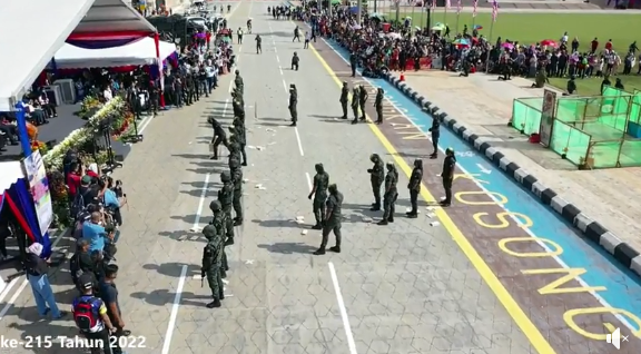 Live Hari Polis Ke 215 Program Road March 2022
