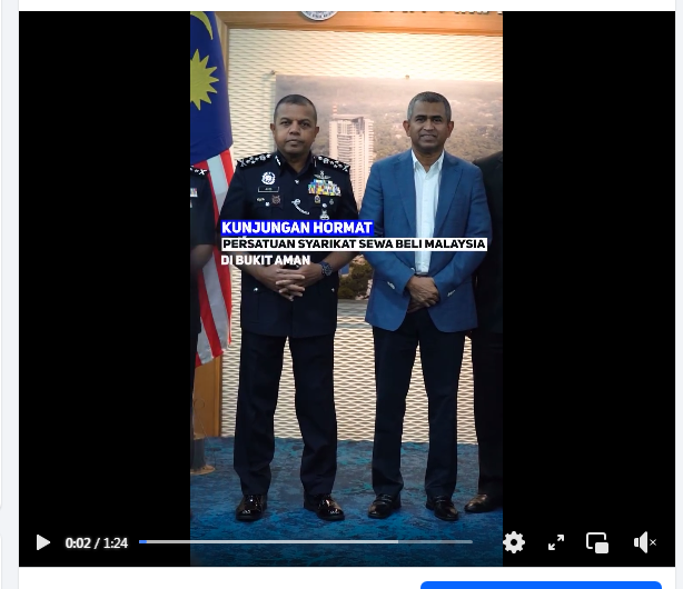 Video Pilihan Timbalan Kpn Terima Kunjungan Hormat Persatuan Syarikat Syarikat Sewa Beli Malaysia Di Bukit Aman