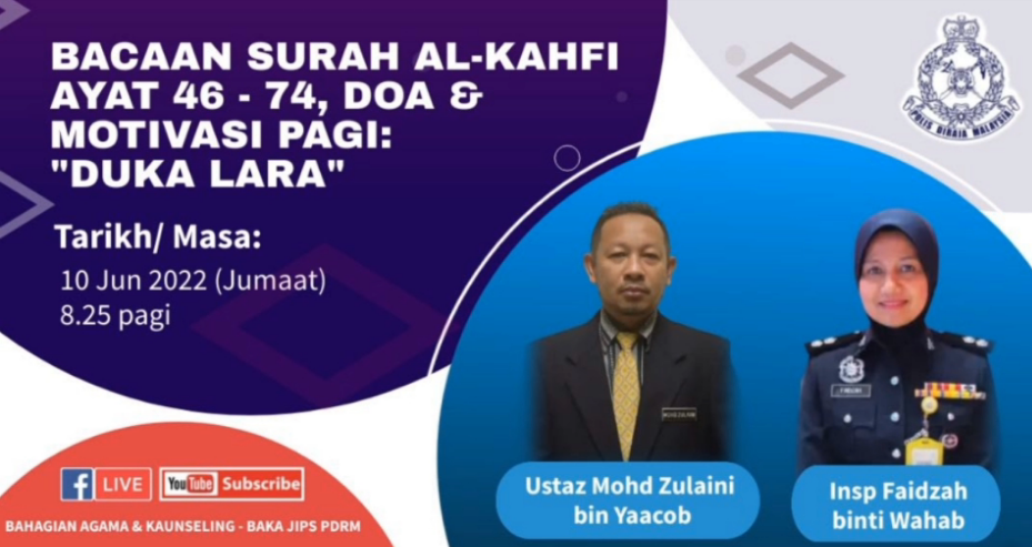 [LIVE] PROGRAM BACAAN SURAH AL-KAHFI, DOA DAN MOTIVASI PAGI