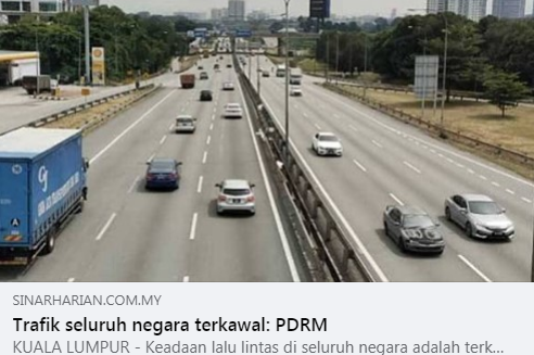 Pkp Pkpb Pkpp Covid 19 Artikel Pilihan Trafik Seluruh Negara Terkawal Pengarah Jspt