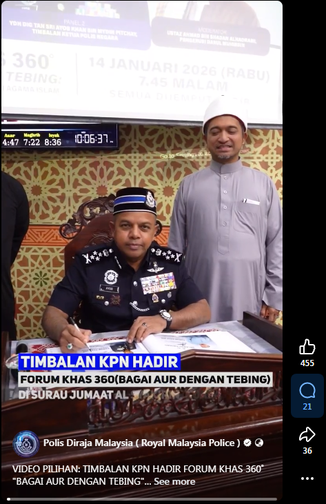 Video Pilihan Timbalan Kpn Hadir Forum Khas 360 Bagai Aur Dengan Tebing