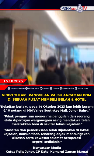 Video Tular Panggilan Palsu Ancaman Bom Di Sebuah Pusat Membeli Belah Dan Hotel