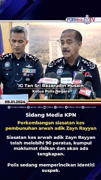 Video Pilihan Sidang Media Kpn Perkembangan Siasatan Kes Pembunuhan Arwah Adik Zayn Rayyan