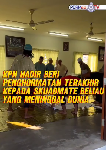 Video Pilihan Kpn Hadir Beri Penghormatan Terakhir Kepada Skuadmate Beliau Yang Meninggal Dunia