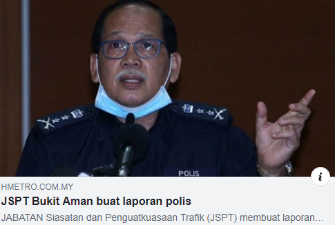 Pkpp Covid 19 Artikel Pilihan Isu Video Tular Jspt Bukit Aman Buat Laporan Polis