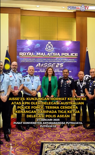 Video Pilihan Aisse 25 Kunjungan Hormat Kedua Ke Atas Kpn Oleh Delegasi Afp Terima Cendera Kenangan Daripada Tiga Ketua Delegasi Polis Asean
