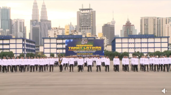 Live Perbarisan Tamat Latihan Plak Inspektor Percubaan Bil 13 Siri 1 2025 Di Pulapol Kuala Lumpur