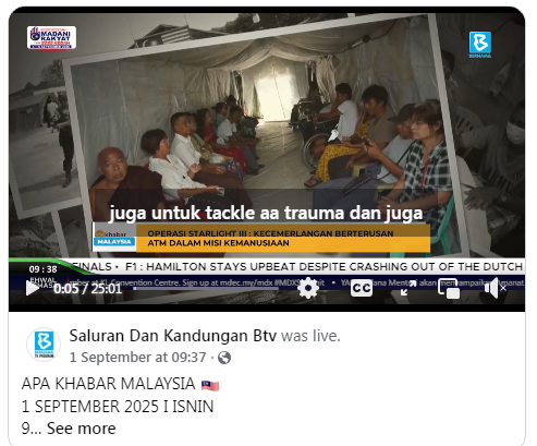 [LIVE] APA KHABAR MALAYSIA: PROGRAM MADANI RAKYAT PERINGKAT NEGERI KEDAH 2025