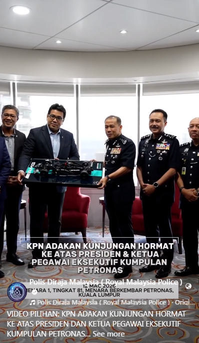 Video Pilihan Kpn Adakan Kunjungan Hormat Ke Atas Presiden Dan Ketua Pegawai Eksekutif Kumpulan Petronas