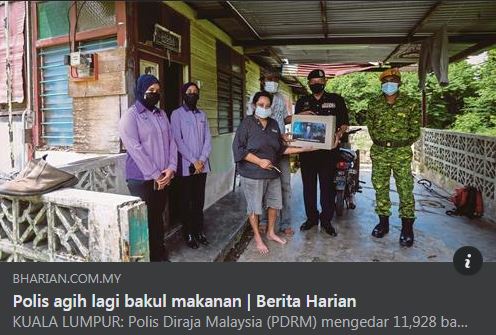 Pkp Covid 19 Opbantu Setiamembantu Artikel Pilihan Op Bantu Polis Agih Lagi Bakul Makanan