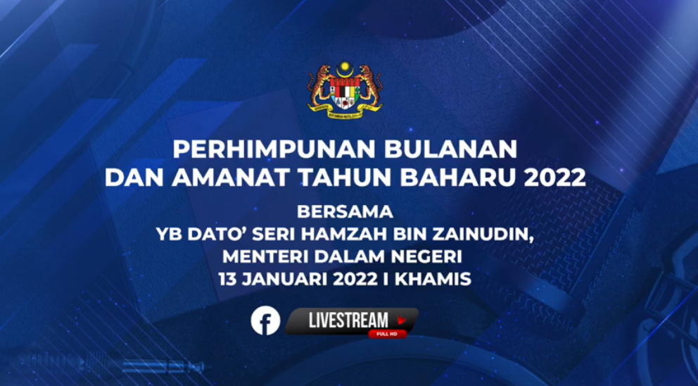 Perhimpunan Bulanan Dan Amanat Tahun Baharu 2022
