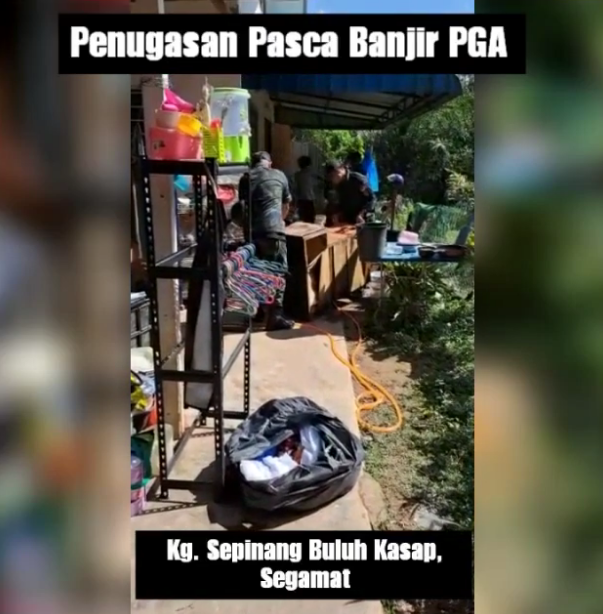 Opbanjir Elemen Jabatan Kdnka Terus Diatur Gerak Dalam Misi Menyelamat Banjir