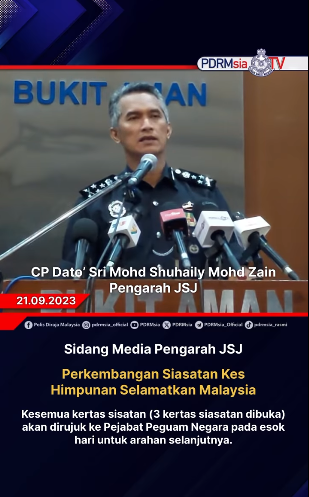 Video Pilihan Perkembangan Siasatan Kes Himpunan Selamatkan Malaysia