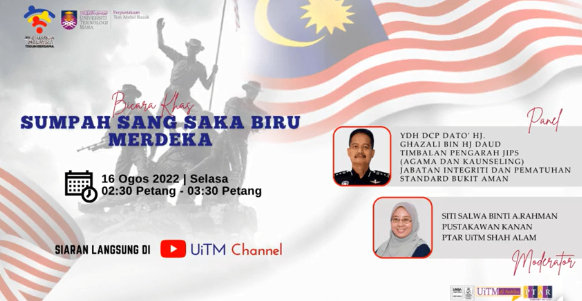 Rakaman Hari Kebangsaan Ke 65 Sumpah Sang Saka Biru Merdeka