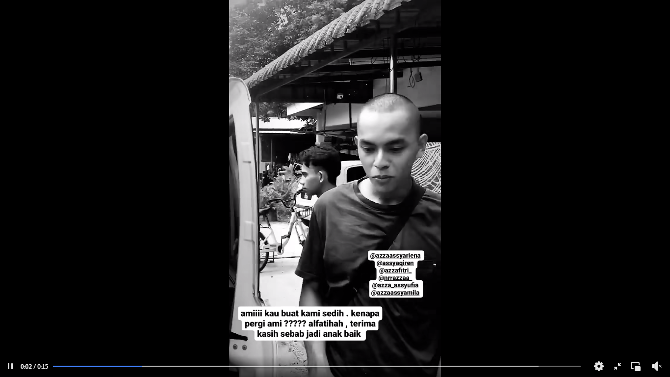 Video Pilihan Ami Kau Buat Kami Sedih Kenapa Ami Pergi