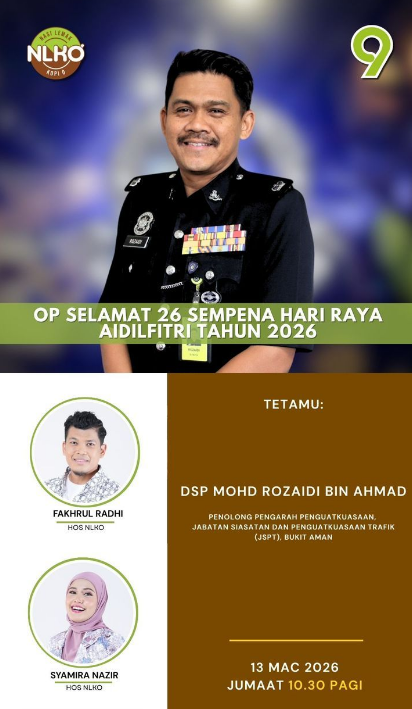 Hebahan Op Selamat 26 Sempena Hari Raya Aidilfitri Tahun 2026