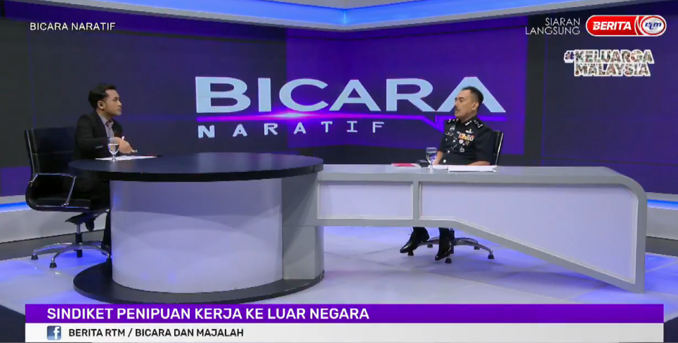 Live Bicara Naratif Sindiket Penipuan Kerja Ke Luar Negara