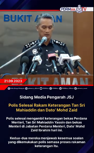 Video Pilihan Polis Selesai Rakam Keterangan Tan Sri Mahiaddin Dan Dato Mohd Zaid Ibrahim
